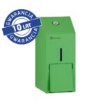 Dozownik mydła w płynie MERIDA STELLA GREEN LINE MINI, pojemność zbiornika 400 ml, zielony