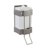 Dozownik mydła w płynie do montażu za lustrem otwieranym, pojemność zbiornika 1000 ml