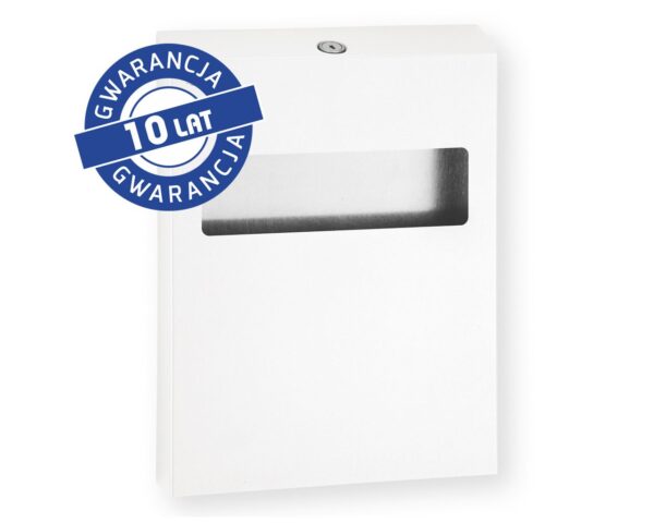 Pojemnik na podkładki na deskę sedesową MERIDA STELLA WHITE LINE, biały