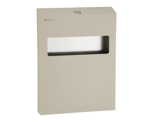 Pojemnik na podkładki na deskę sedesową MERIDA STELLA SILK GREY LINE, szary jedwabisty Pojemnik na podkładki na deskę sedesową MERIDA STELLA SILK GREY LINE, szary jedwabisty