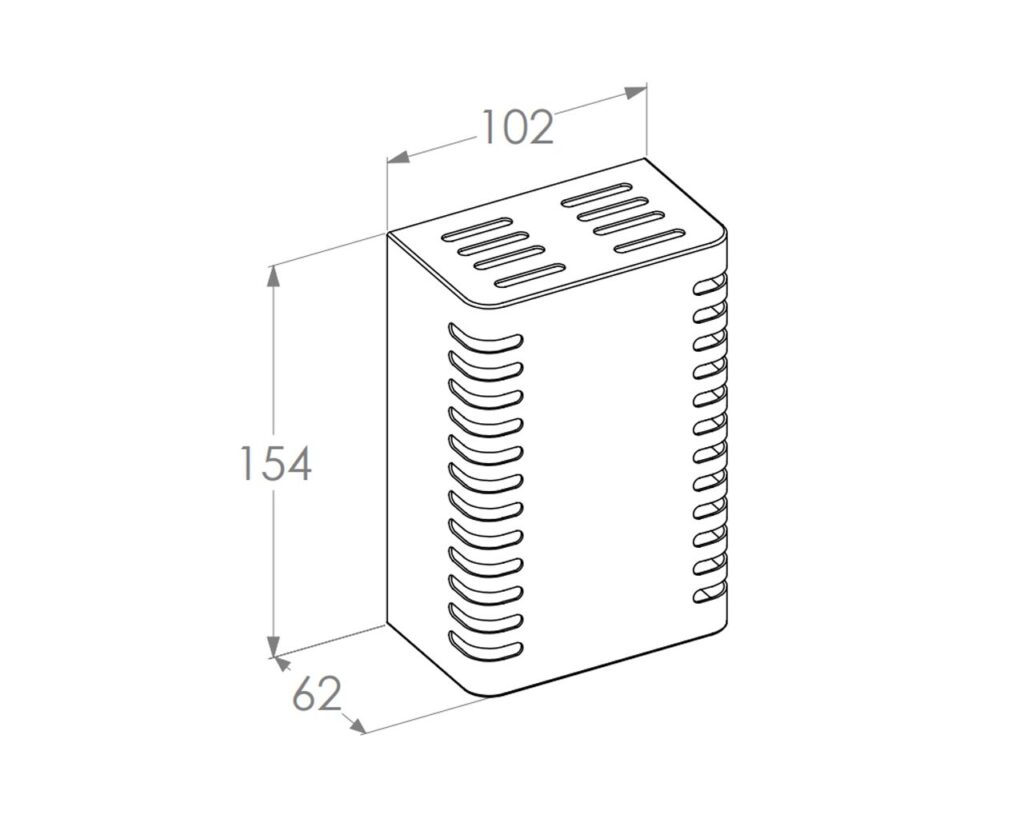 Odświeżacz powietrza V SOLID EVOLUTION MERIDA STELLA WHITE LINE, biały