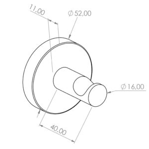 Wieszak kołkowy MERIDA STELLA GREEN LINE, zielony