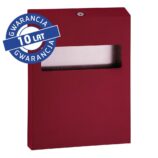 Pojemnik na podkładki na deskę sedesową MERIDA STELLA RED LINE, czerwony