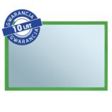 Lustro w ramie metalowej - zielonej MERIDA STELLA GREEN LINE, 40 x 60 cm