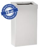 Kosz otwarty MERIDA STELLA R10 ADVANCED, poj. 27 l, stal matowa