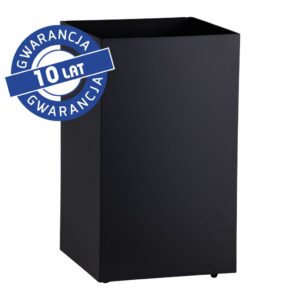 Kosz podblatowy na kółkach MERIDA STELLA BLACK LINE, pojemność 60 l, czarny