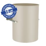 Kosz podblatowy regulowany MERIDA STELLA SILK GREY LINE, pojemność 30 l, szary jedwabisty