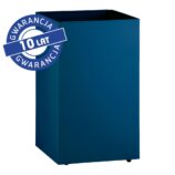 Kosz podblatowy na kółkach MERIDA STELLA BLUE LINE, pojemność 60 l, niebieski