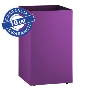 Kosz podblatowy na kółkach MERIDA STELLA VIOLET LINE, pojemność 60 l, fioletowy