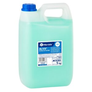 Mydło w płynie MERIDA ALVA turkusowe, kanister 5 kg