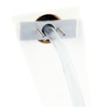 Dozownik mydła w płynie ścienny, WALEC, polerowany