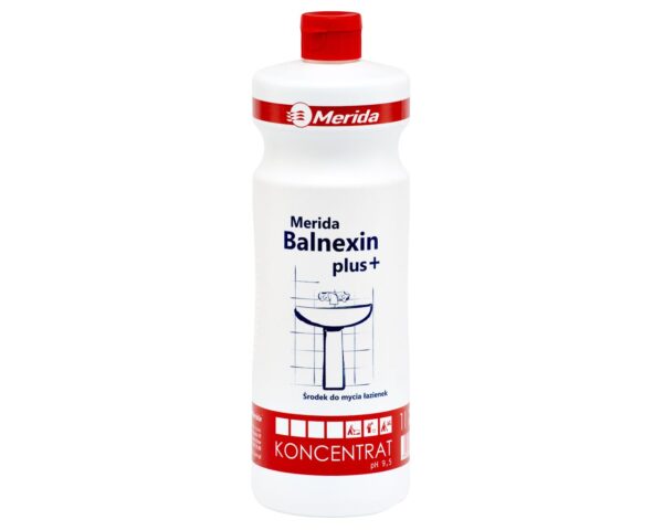 MERIDA BALNEXIN PLUS - alkaliczny środek do bieżącej pielęgnacji łazienek, butelka 1 l