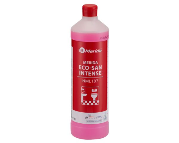 MERIDA ECO-SAN INTENSE, ekologiczny środek do gruntownego mycia sanitariatów, butelka 1 l, ECOLABEL