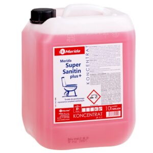 MERIDA SUPER SANITIN PLUS środek do gruntownego czyszczenia urządzeń sanitarnych, kanister 10 l