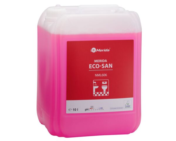 MERIDA ECO-SAN, ekologiczny środek do codziennego mycia sanitariatów, kanister 10 l, ECOLABEL