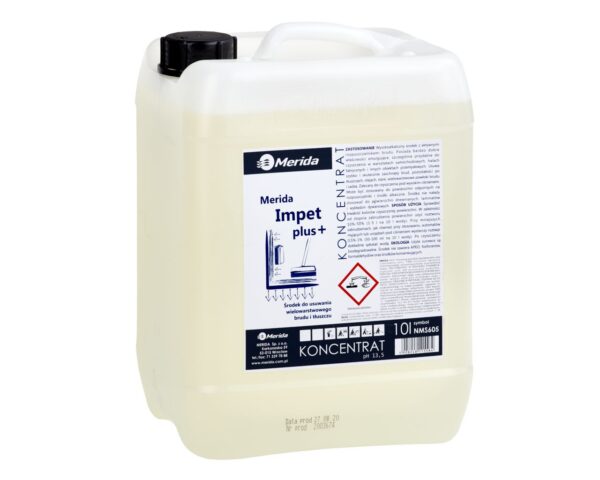 MERIDA IMPET PLUS środek do usuwania wielowarstwowego brudu i tłuszczu, kanister 10 l