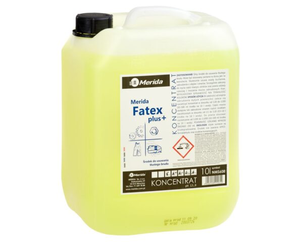 MERIDA FATEX PLUS środek do usuwania tłustego brudu, kanister 10 l