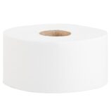 Papier toaletowy MERIDA TOP, biały, średnica 19 cm, długość 120 m, dwuwarstwowy, zgrzewka 12 szt., ECOLABEL