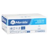 Ręczniki papierowe w roli z adaptorem MERIDA TOP AUTOMATIC MAXI, niebieskie, średnica 19,5 cm, długość 240 m, dwuwarstwowe, karton 6 rolek