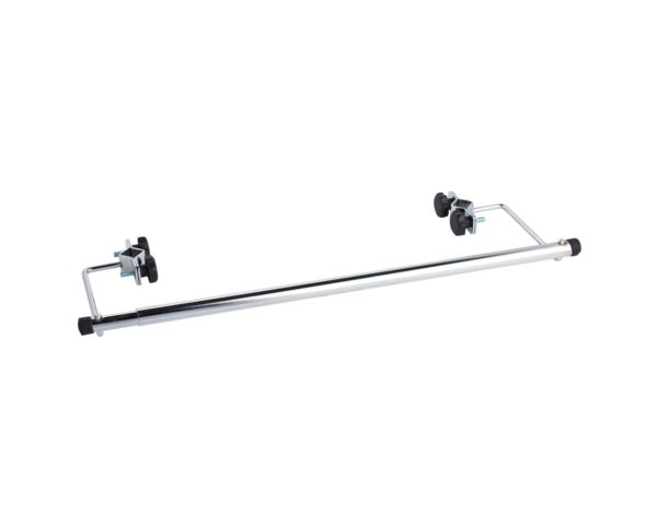 Stelaż do prześcieradeł papierowych metalowy, chromowany, łatwy do montażu przy łóżku