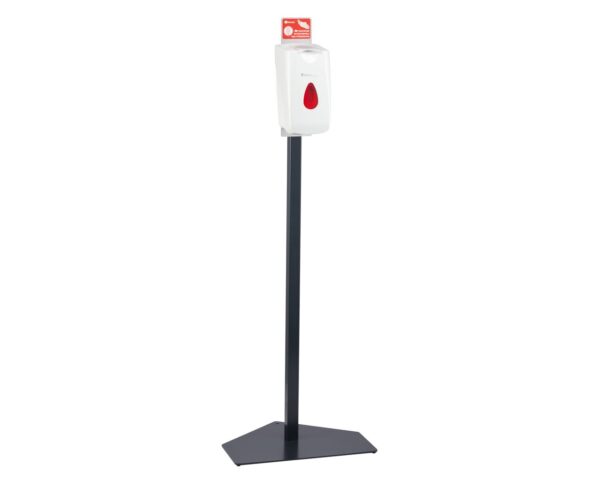 Stojak do dezynfekcji rąk i powierzchni z dozownikiem nasączonych chusteczek MERIDA TOP