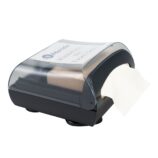 Pojemnik na serwetki gastronomiczne, czarny, tworzywo sztuczne, nablatowy, obrotowy